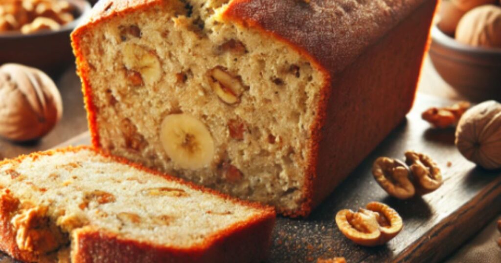 Moist Banana Nut Bread Recipe