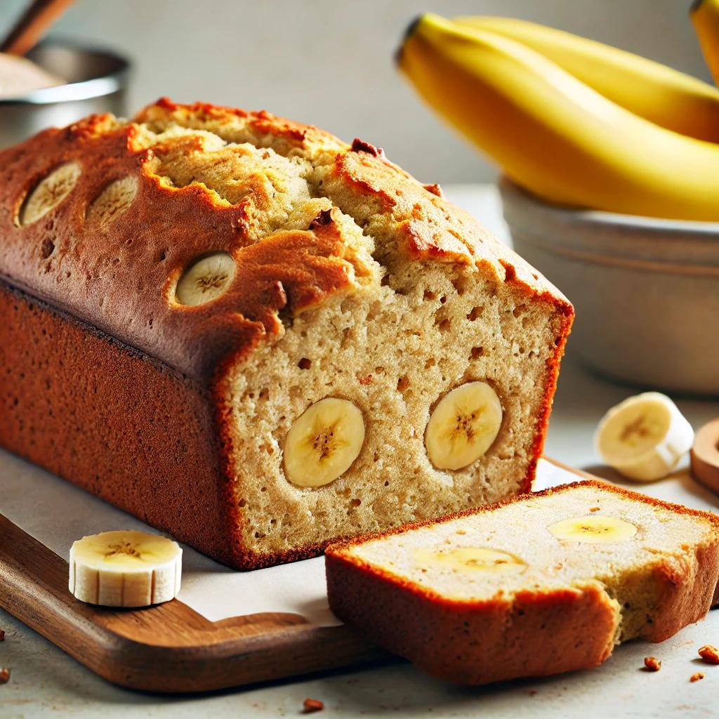 Easy Banana Bread Recipe with Cake Mix