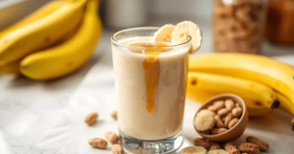 Banana Peanut Butter Smoothie