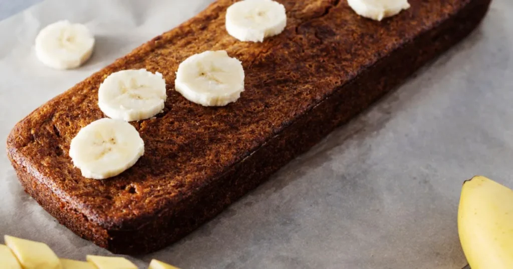 Healthy banana bread chocolate no sugar gluten free recipe
