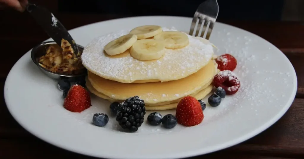 Blueberry Banana Pancakes