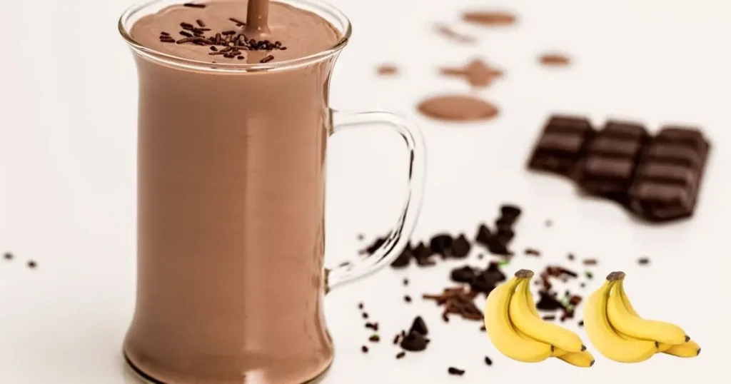 chocolate banana smoothie
