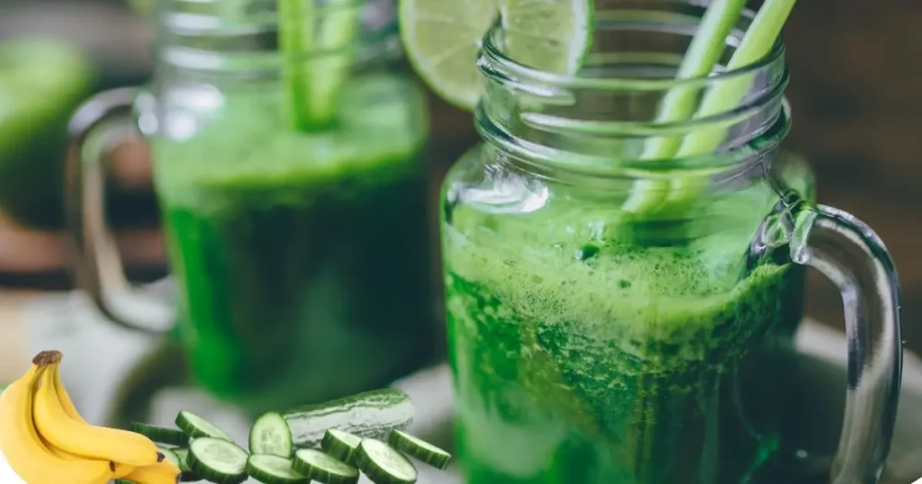 Smoothie Spinach Cucumber Banana