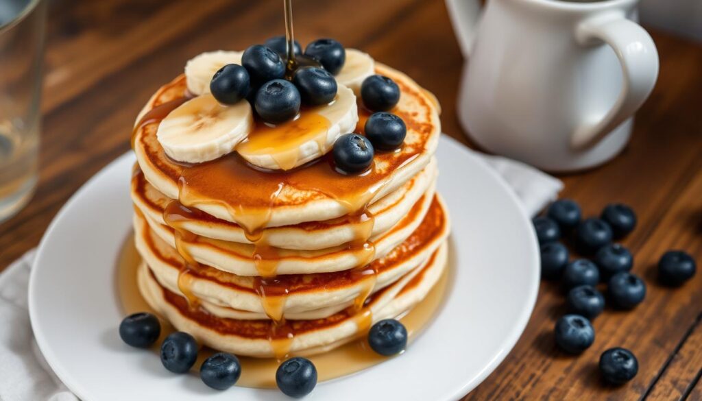 Blueberry Banana Pancakes