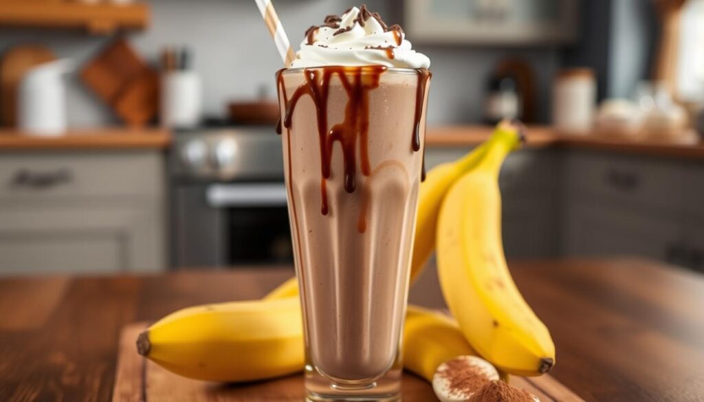 chocolate banana smoothie