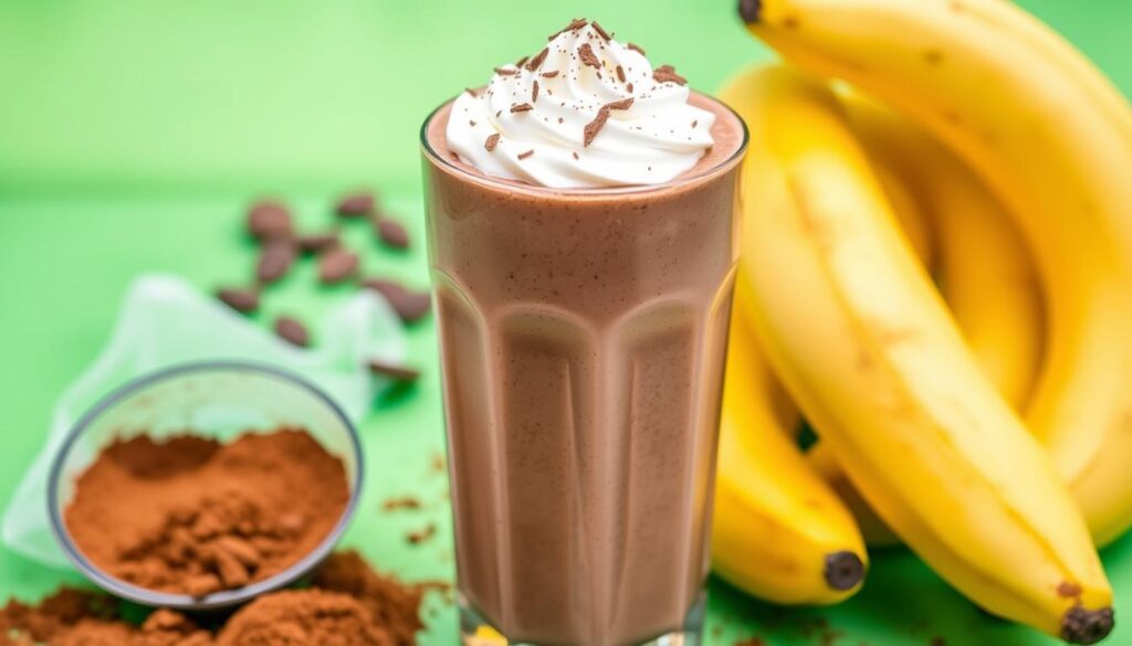 chocolate banana smoothie