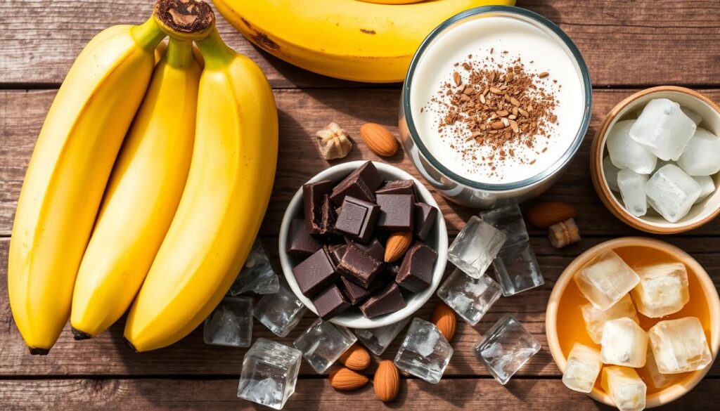 chocolate banana smoothie