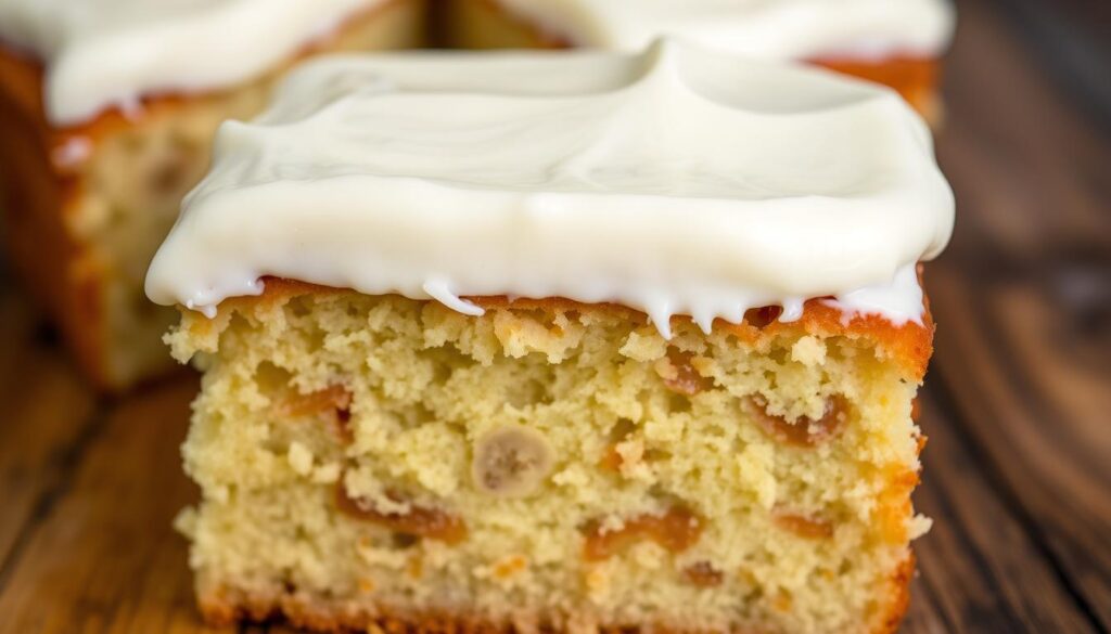 Moist Banana Cake with Cream Cheese Frosting Recipe
