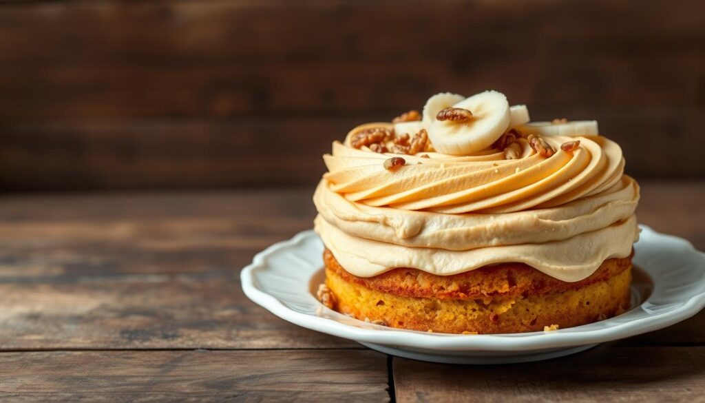 Banana Cake with Browned Butter