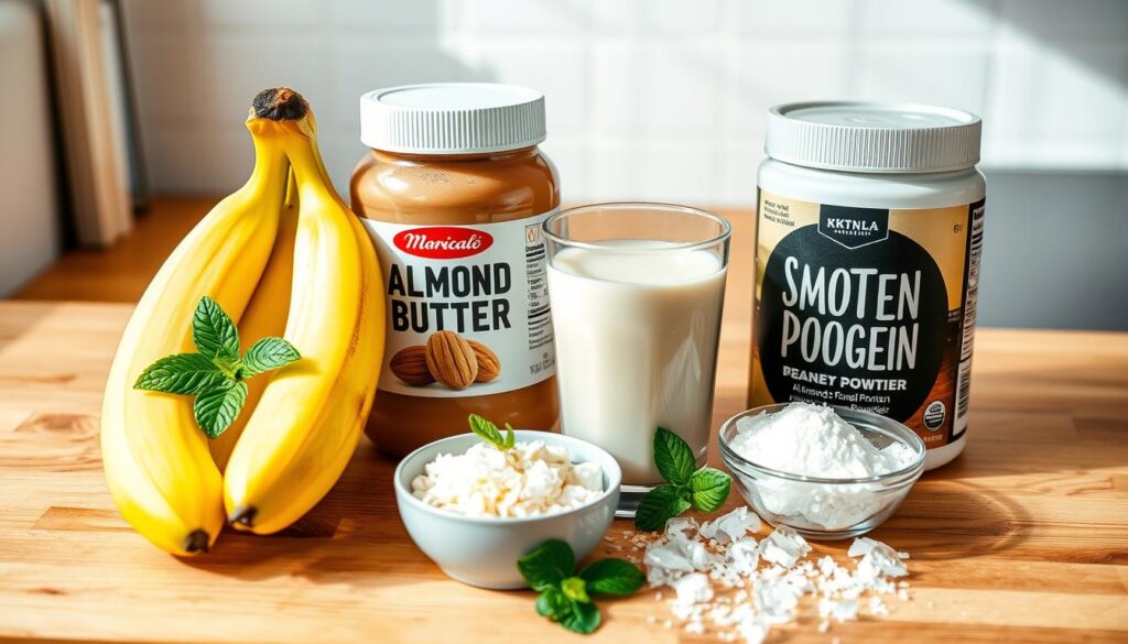 Banana Peanut Butter Smoothie,