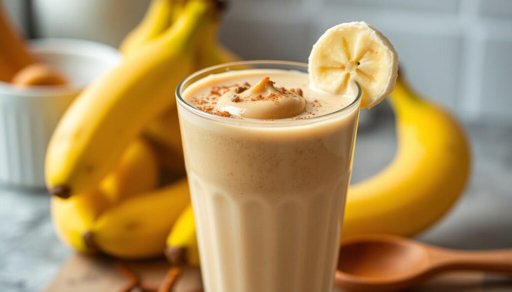Banana Peanut Butter Smoothie,