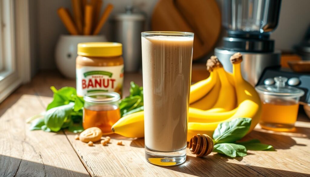 Banana Peanut Butter Smoothie