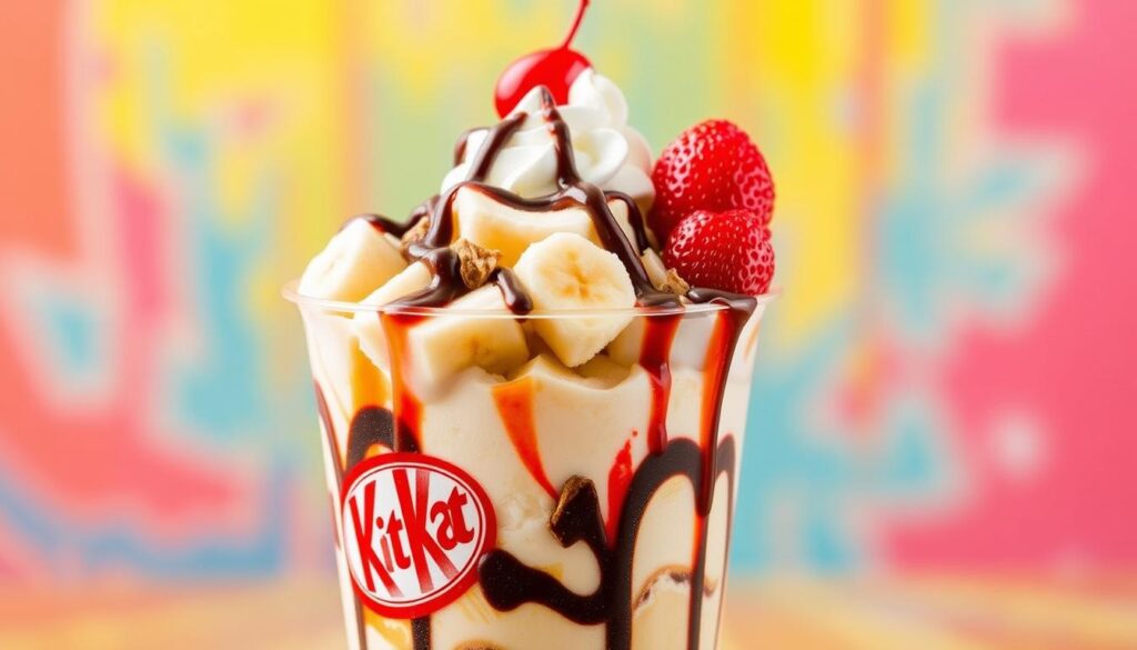 KitKat Banana Split McFlurry
