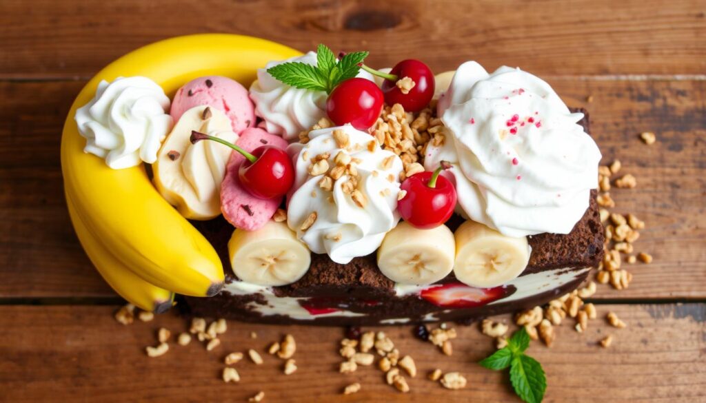Delicious Banana Split Cake for Parties
