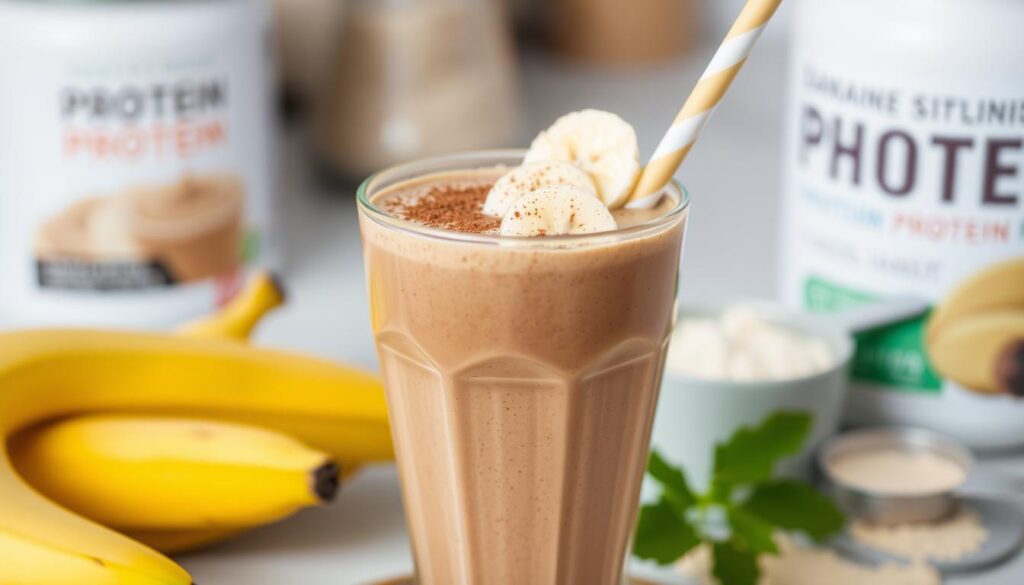 Chocolate Banana Protein Smoothie | Quick Post-Workout Snack