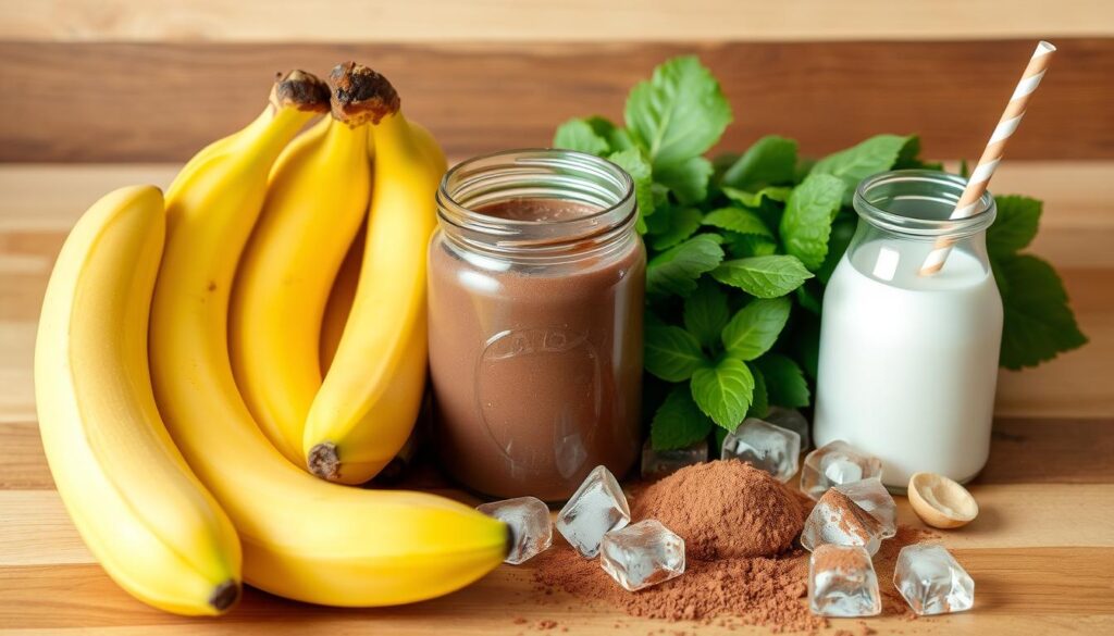Chocolate Banana Protein Smoothie | Quick Post-Workout Snack