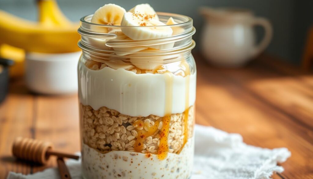 Banana Overnight Oats | Perfect Make-Ahead Breakfast