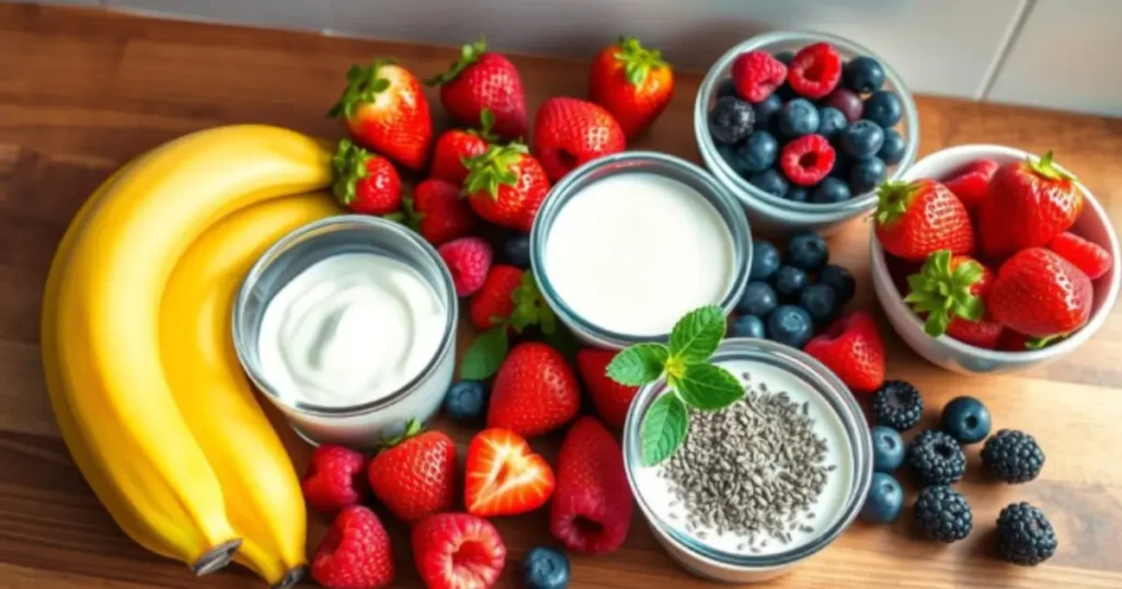 Banana Berry Smoothie