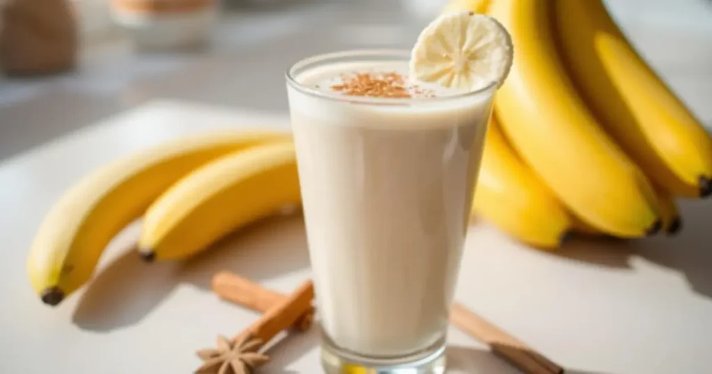 Boost Your Day with This Vanilla Cinnamon Banana Smoothie Recipe
