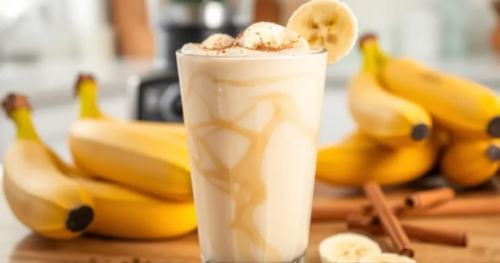 Boost Your Day with This Vanilla Cinnamon Banana Smoothie Recipe