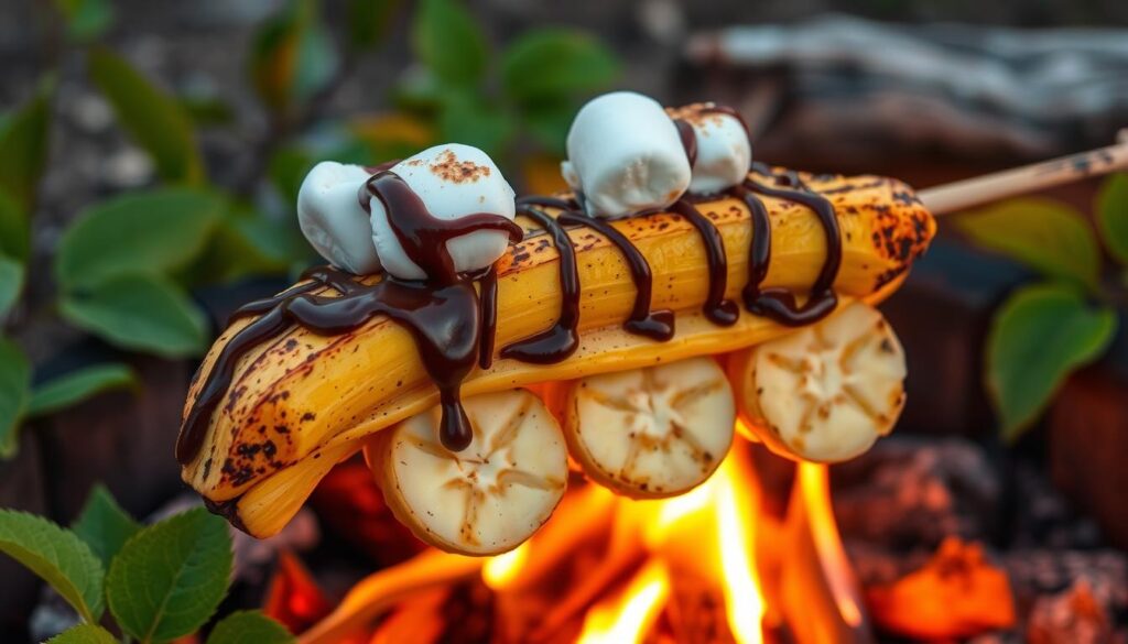 Grilled Banana S'Mores