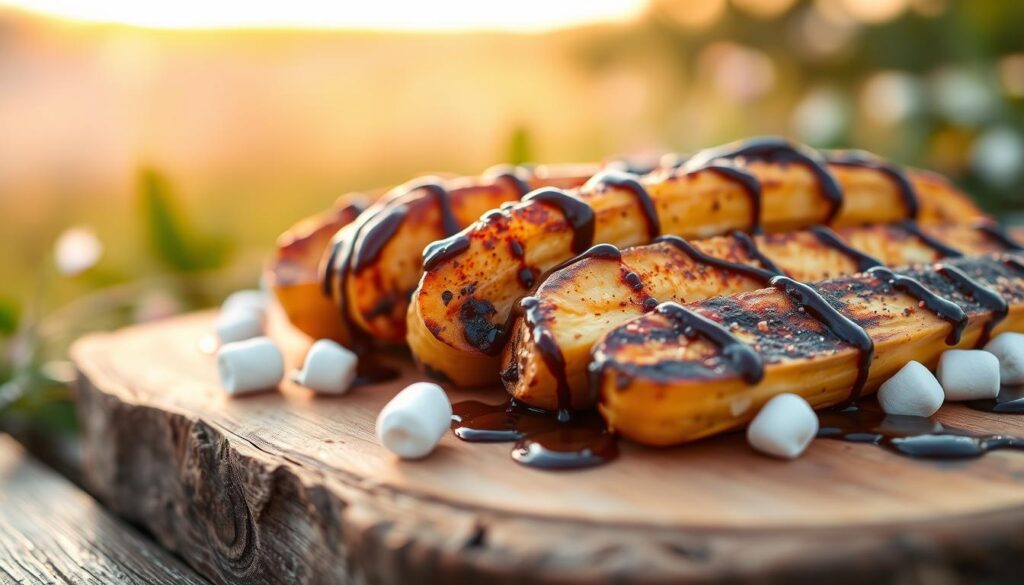 Grilled Banana S'Mores