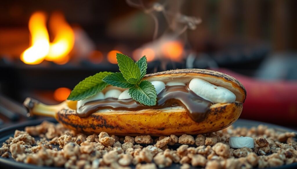 Grilled Banana S'Mores