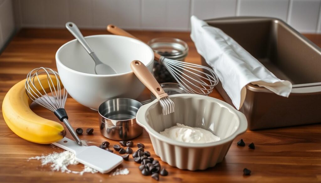 Chocolate Marbled Banana Bread