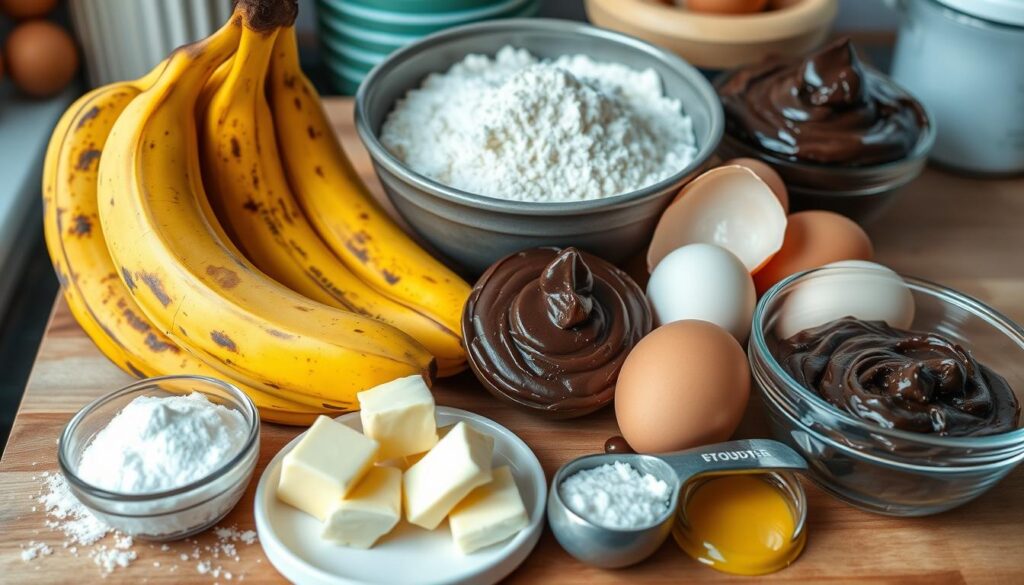 Banana Cake with Chocolate