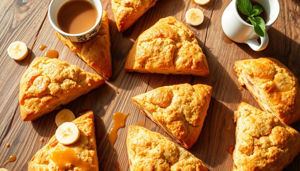 Brown Butter Banana Scones