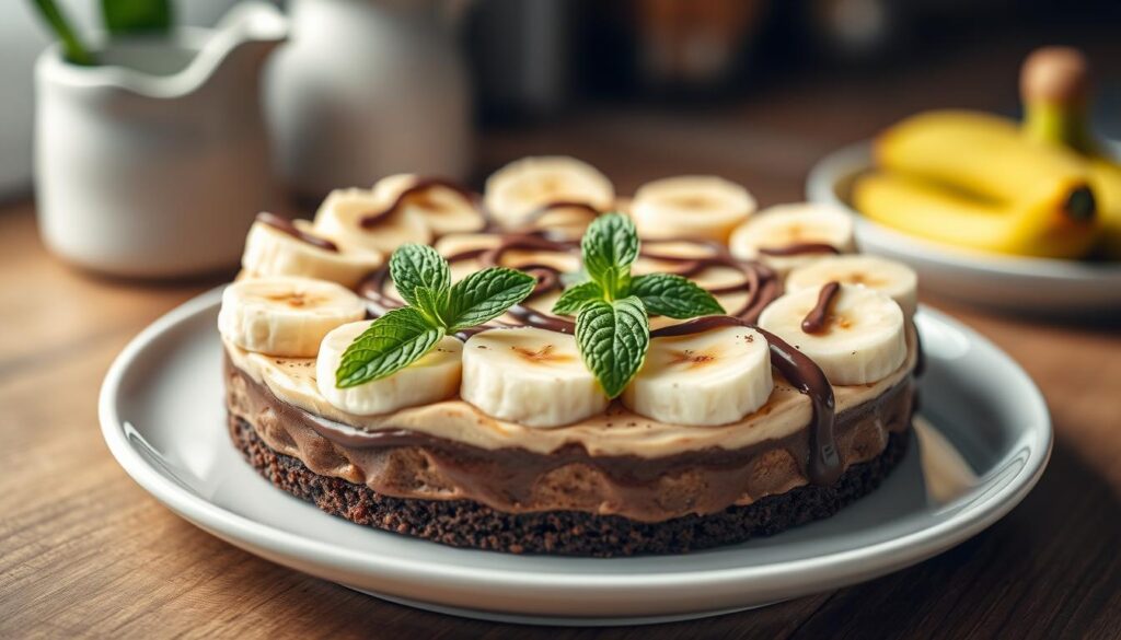 Chocolate Banana Cheesecake