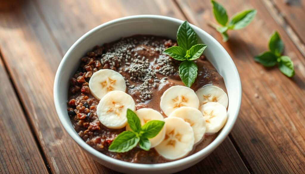 chocolate banana quinoa