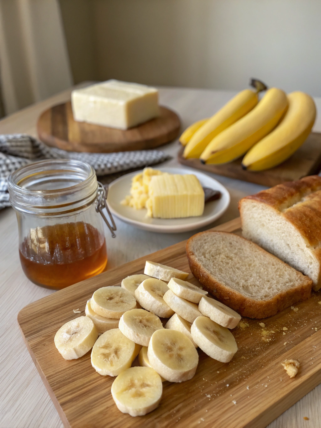 banana breakfast toast ingredients