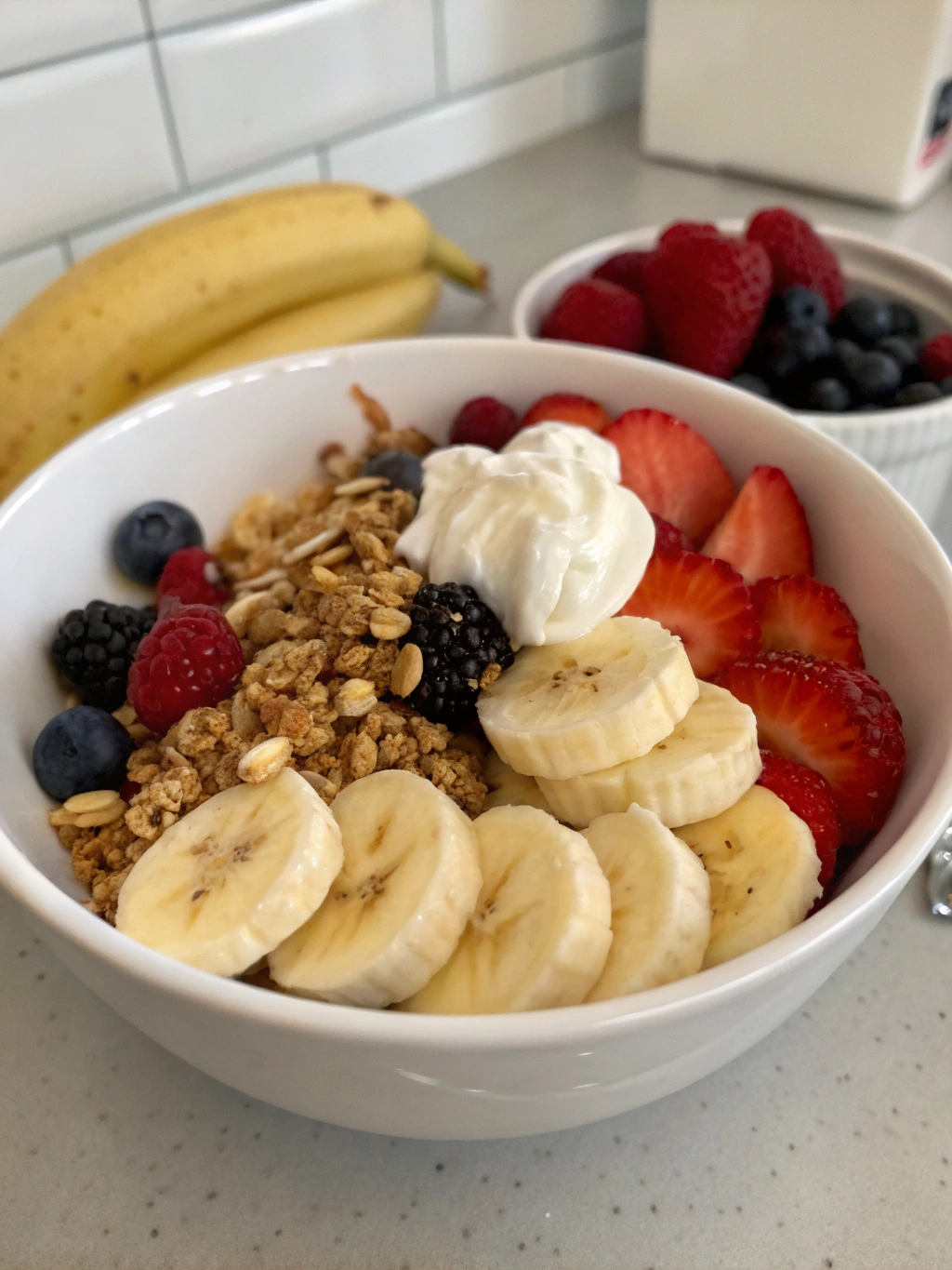 banana breakfast bowl ingredients
