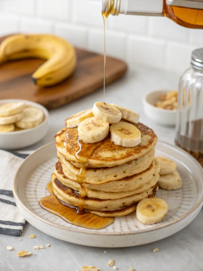 banana protein pancakes