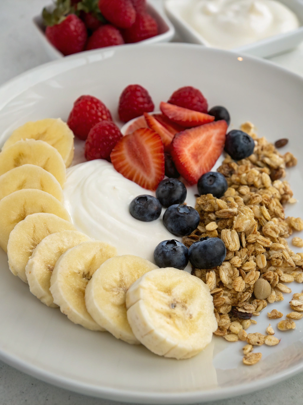 banana breakfast parfait ingredients