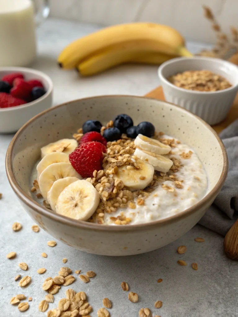 banana overnight oats