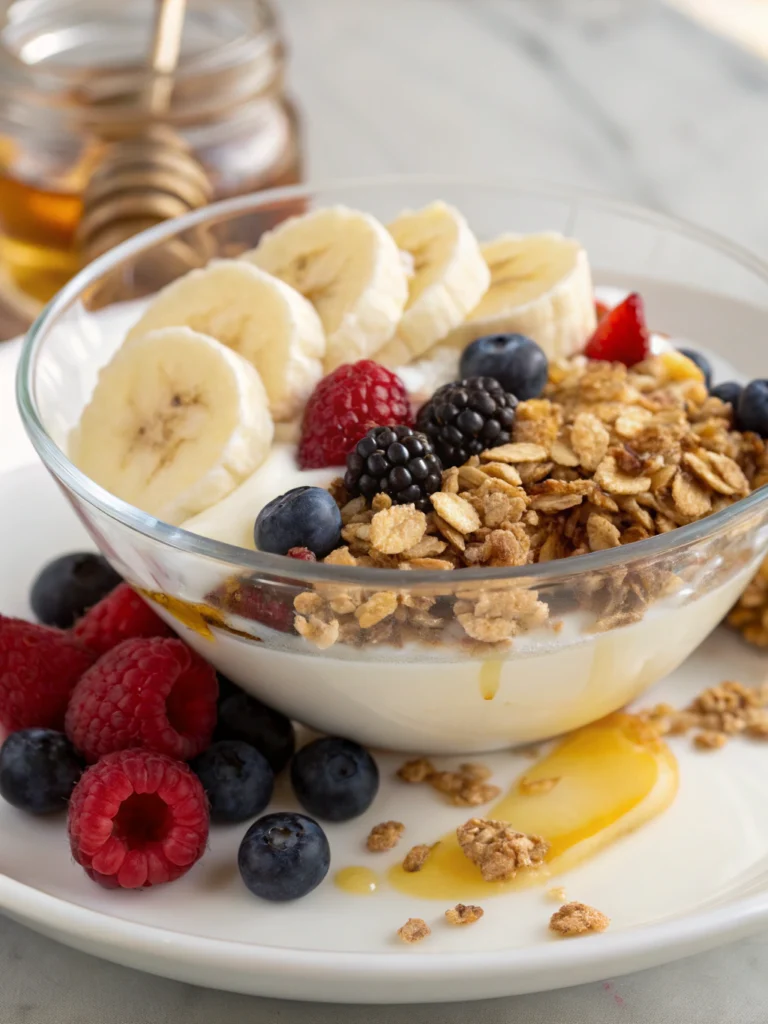 banana breakfast parfait