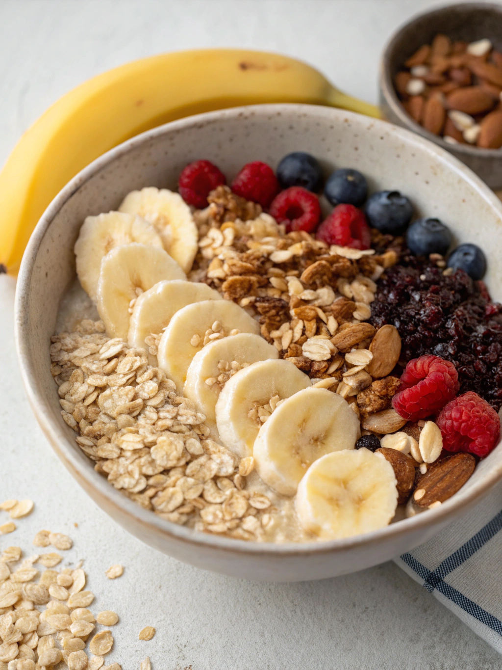 banana oatmeal ingredients