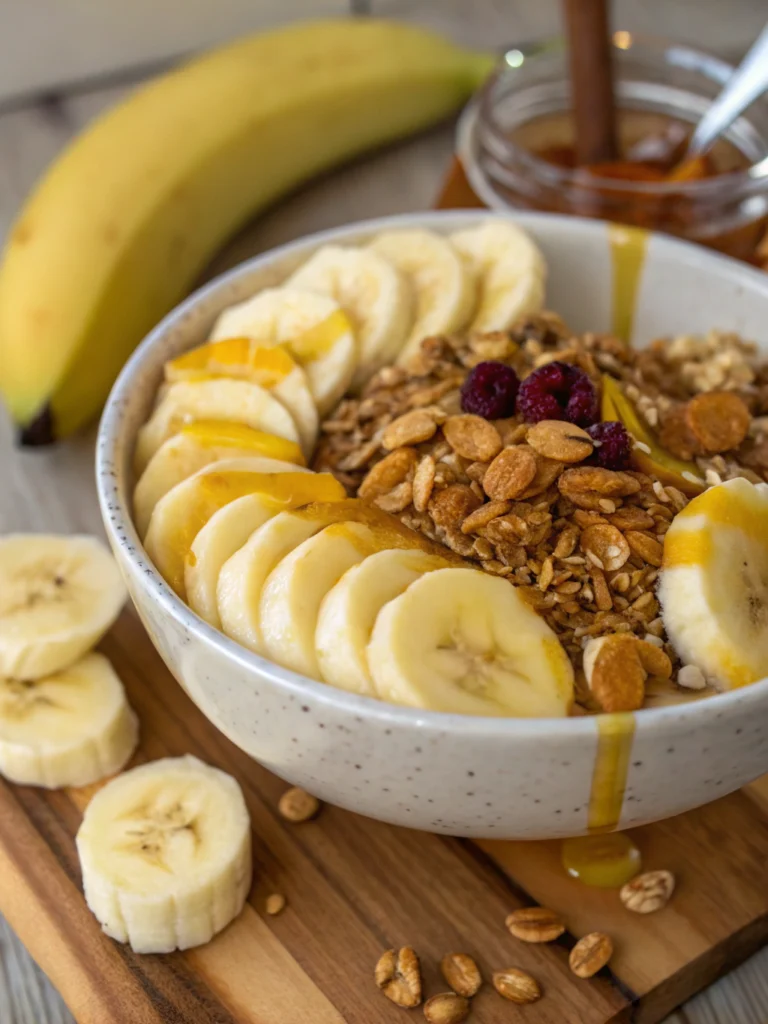 banana breakfast bowl