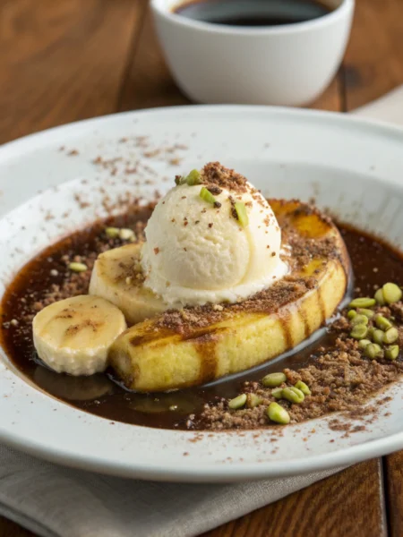 banana affogato recipe