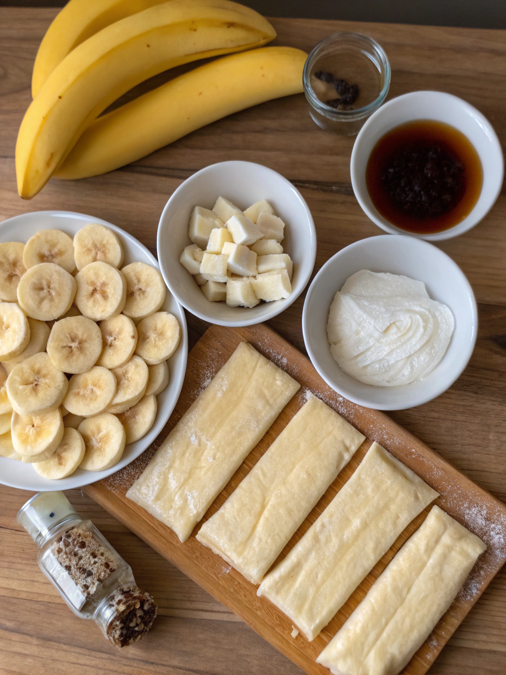 banana éclair recipe ingredients