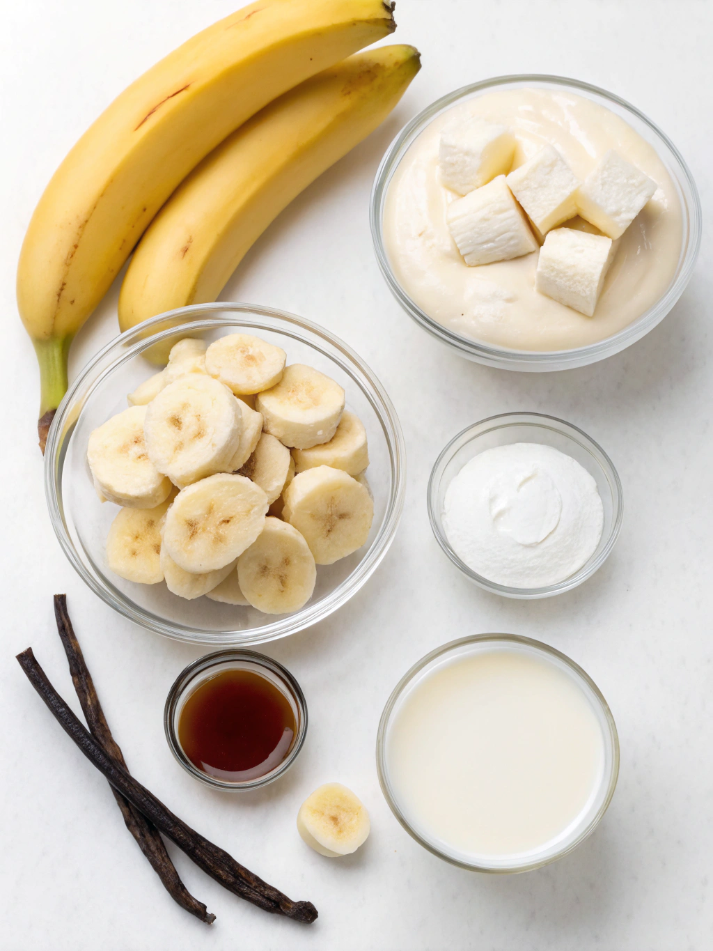 banana panna cotta ingredients