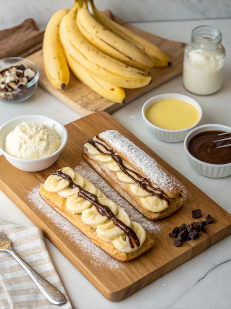 banana éclair recipe