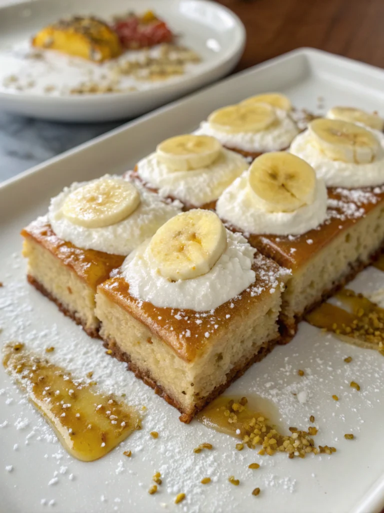 Banana Tres Leches Cake